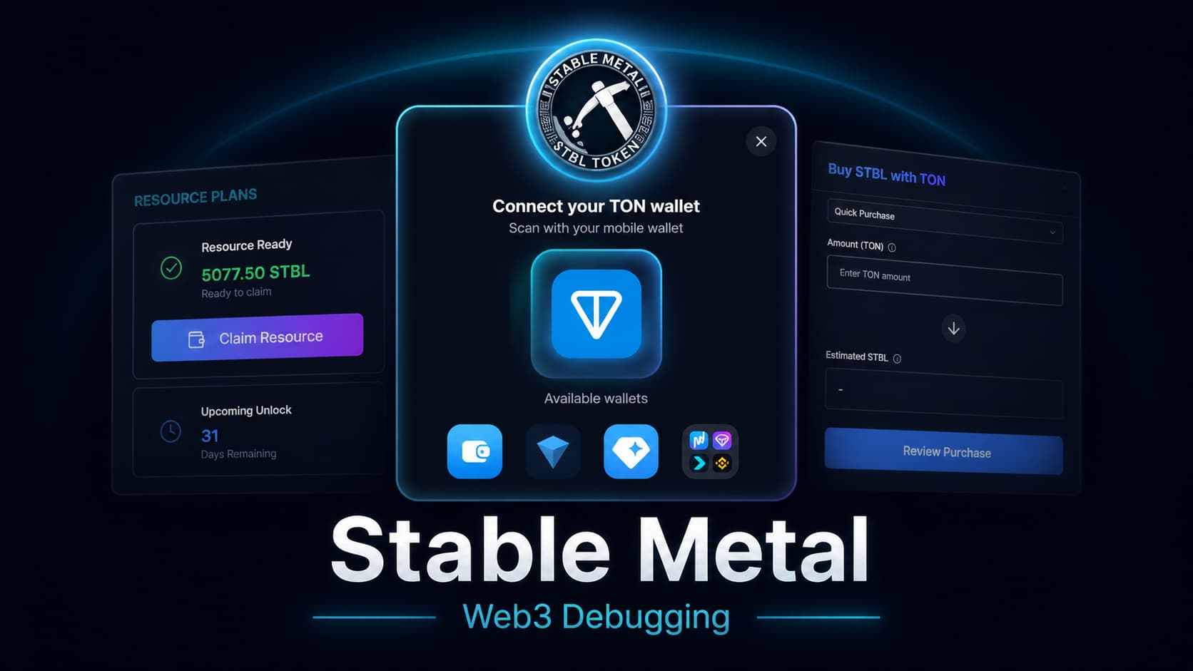 Stable Metal: діагностика та виправлення Web3-функцій